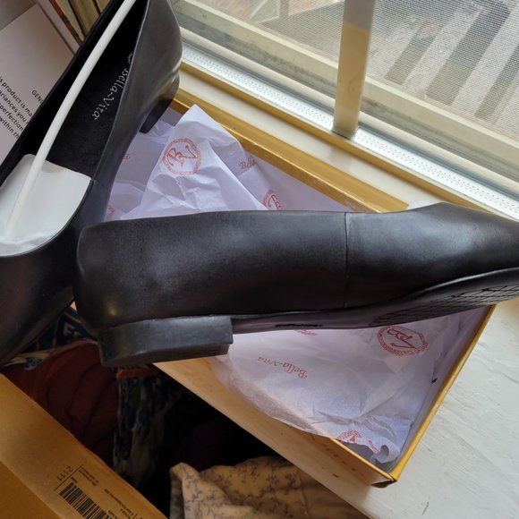 Bella Vita Vivien 9.5WW black leather NIB - Picture 8 of 8